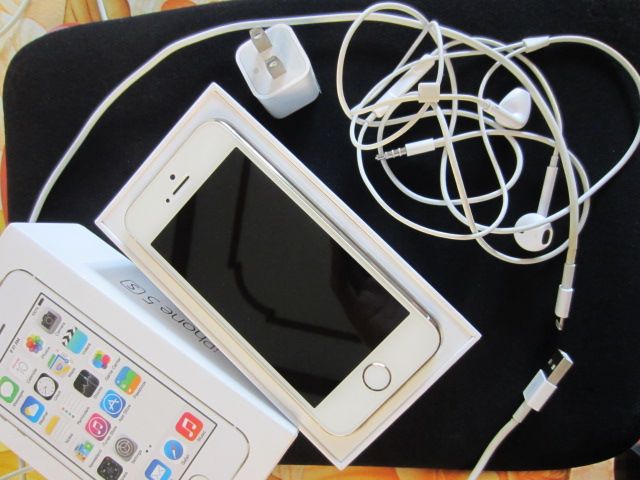 Iphone 5s gold full box - 7