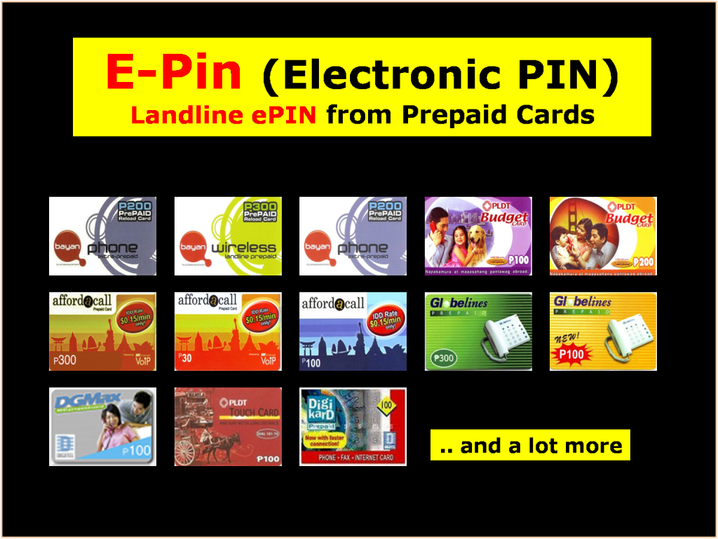 VMobile Products Landline ePIN