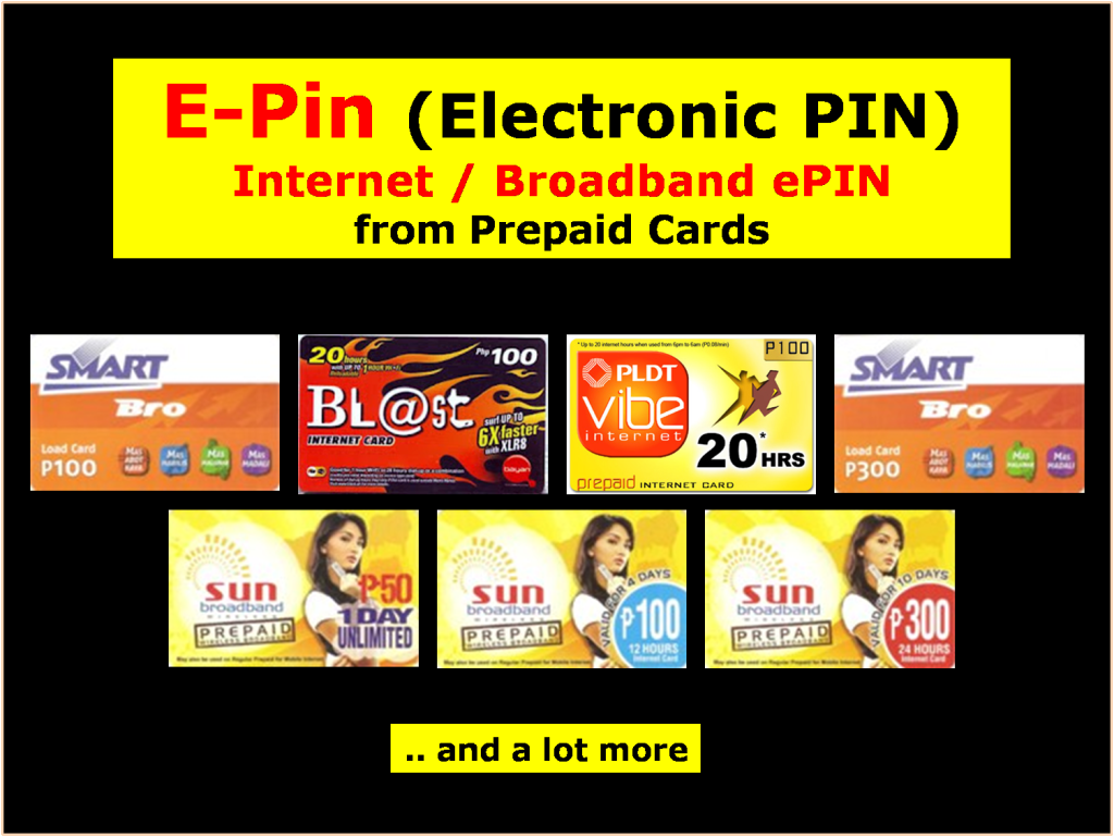VMobile Products Internet / Broadband ePIN