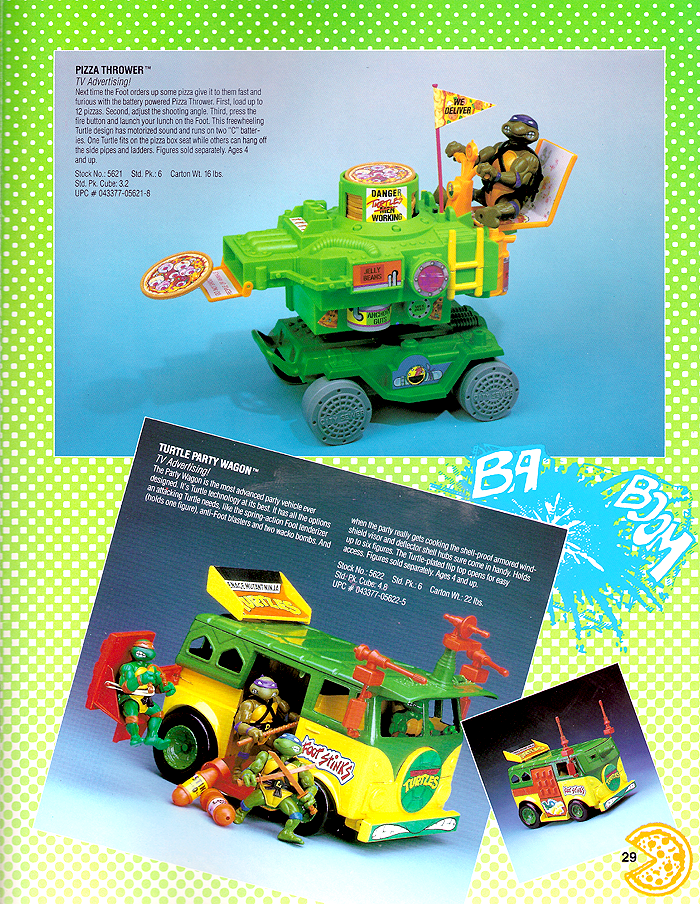 1988 – 1995 Original Toyline Vehicles, Accesories and