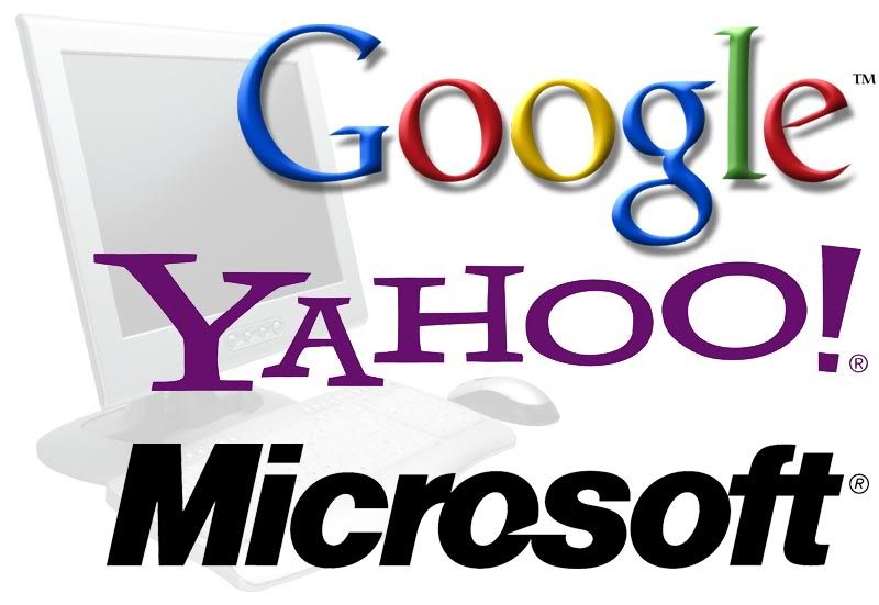 Google, Yahoo, Microsoft