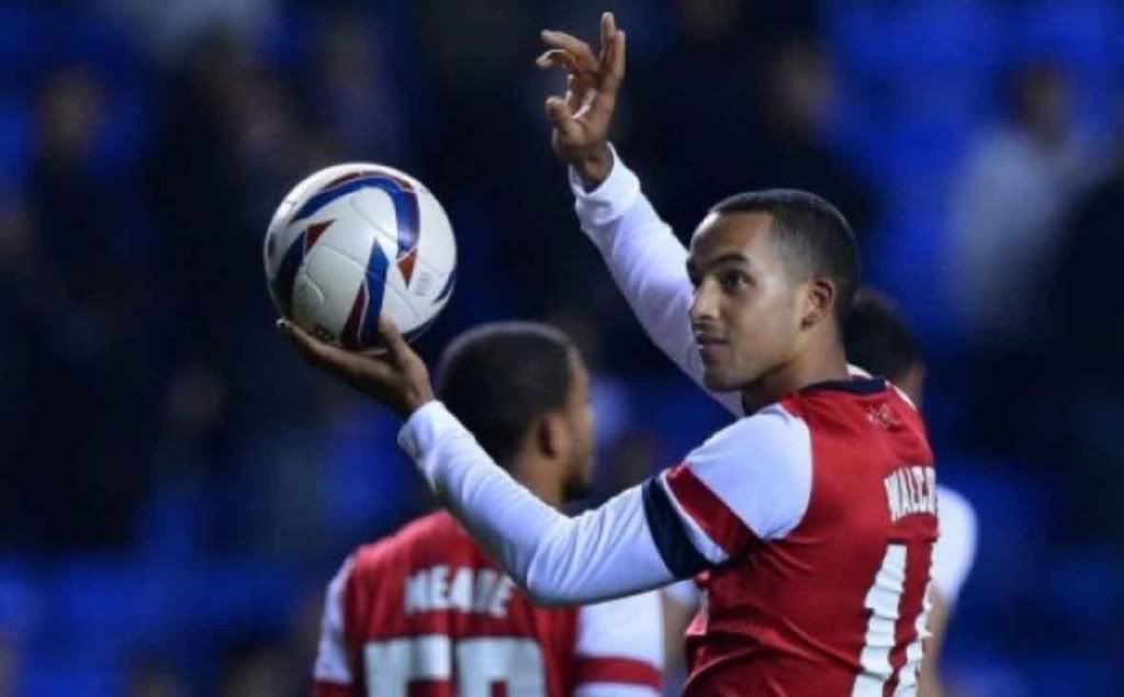 Theo Walcott Live Score Liga Eropa