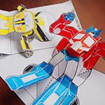 DIY Transformers Popups