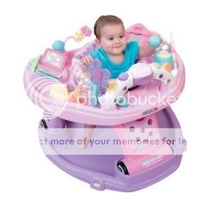 NEW** Kolcraft Baby Sit and Step 2 In 1 Activity Center Pink **NEW 