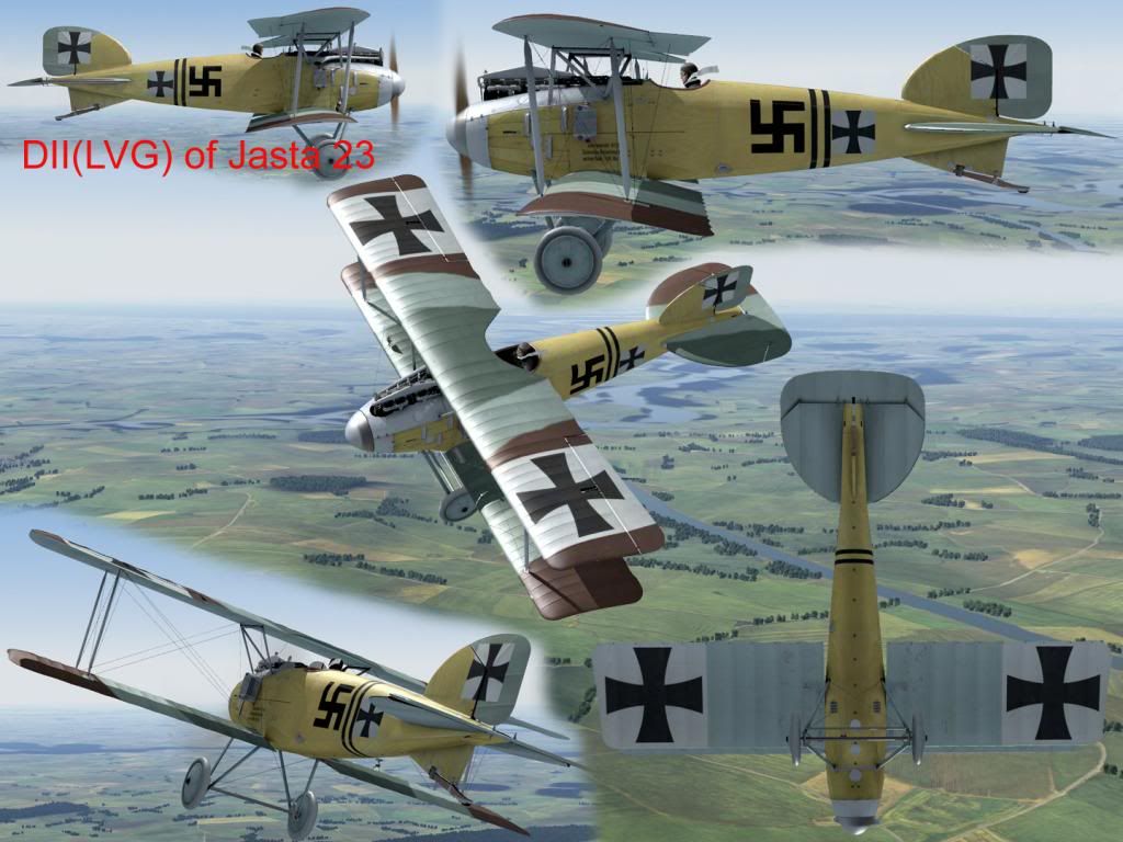 Albatros DII early skin pack - Albatros D.II - Rise of Flight Forum