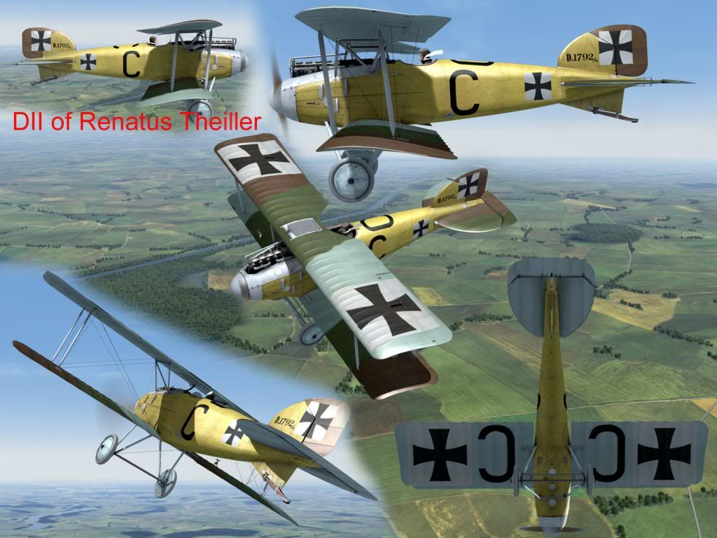 Albatros DII (Late) skin pack - Albatros D.II - Rise of Flight Forum