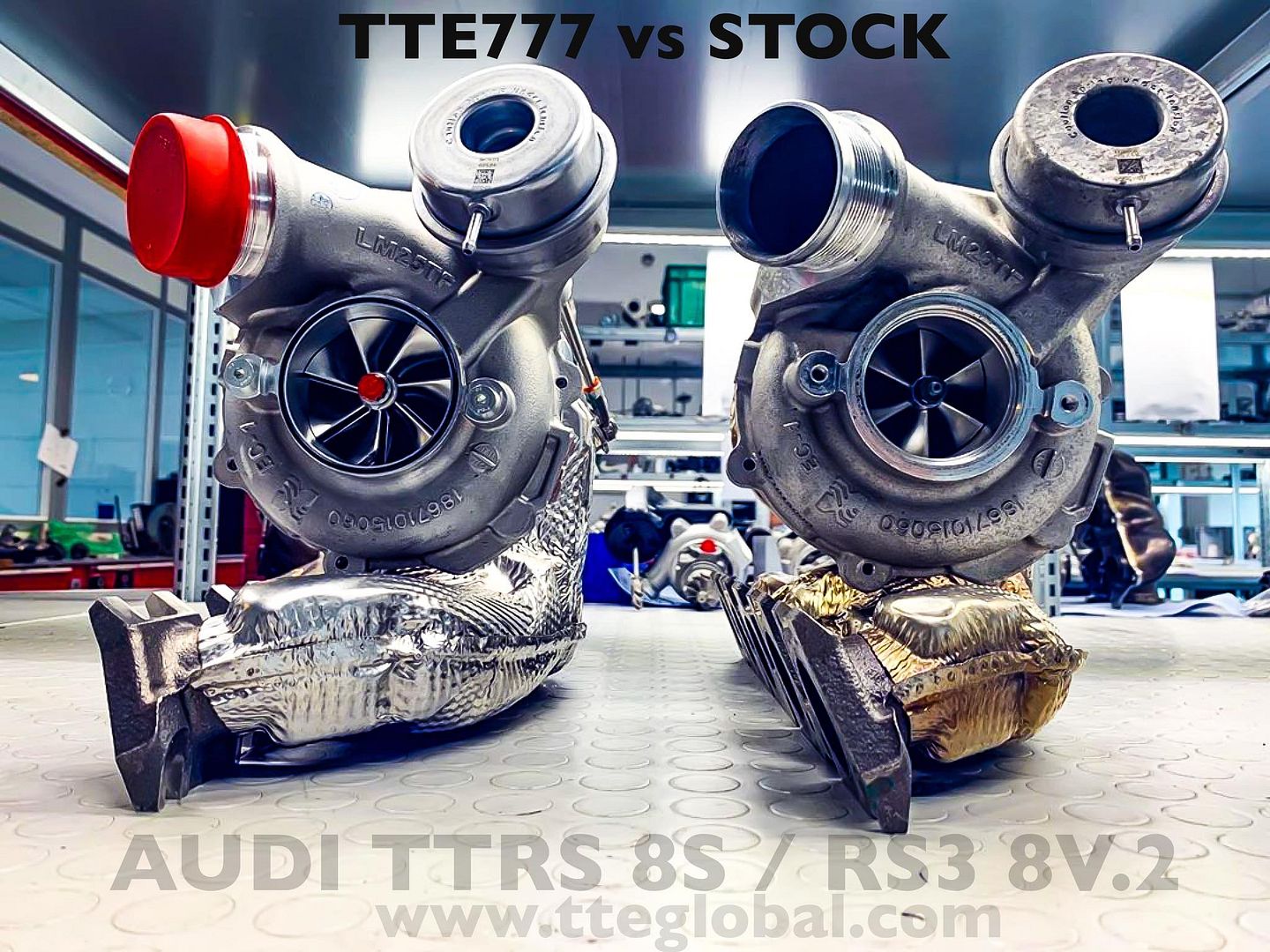 TTE777 AUDI TTRS 8S / RS3 8V.2 / RS3 8Y EVO 2.5 TFSI UPGRADE TURBOCHARGER, TTE Global