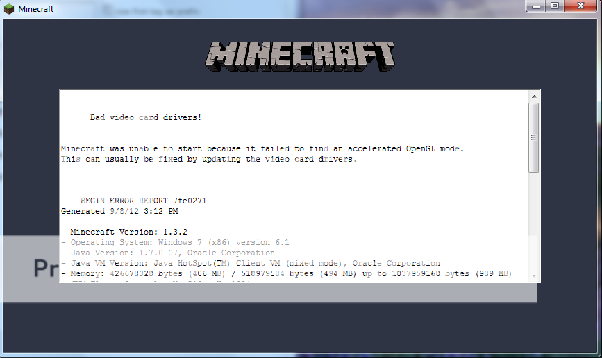 Minecraft Error Cant Play Java Edition Support Support Minecraft Forum Minecraft Forum